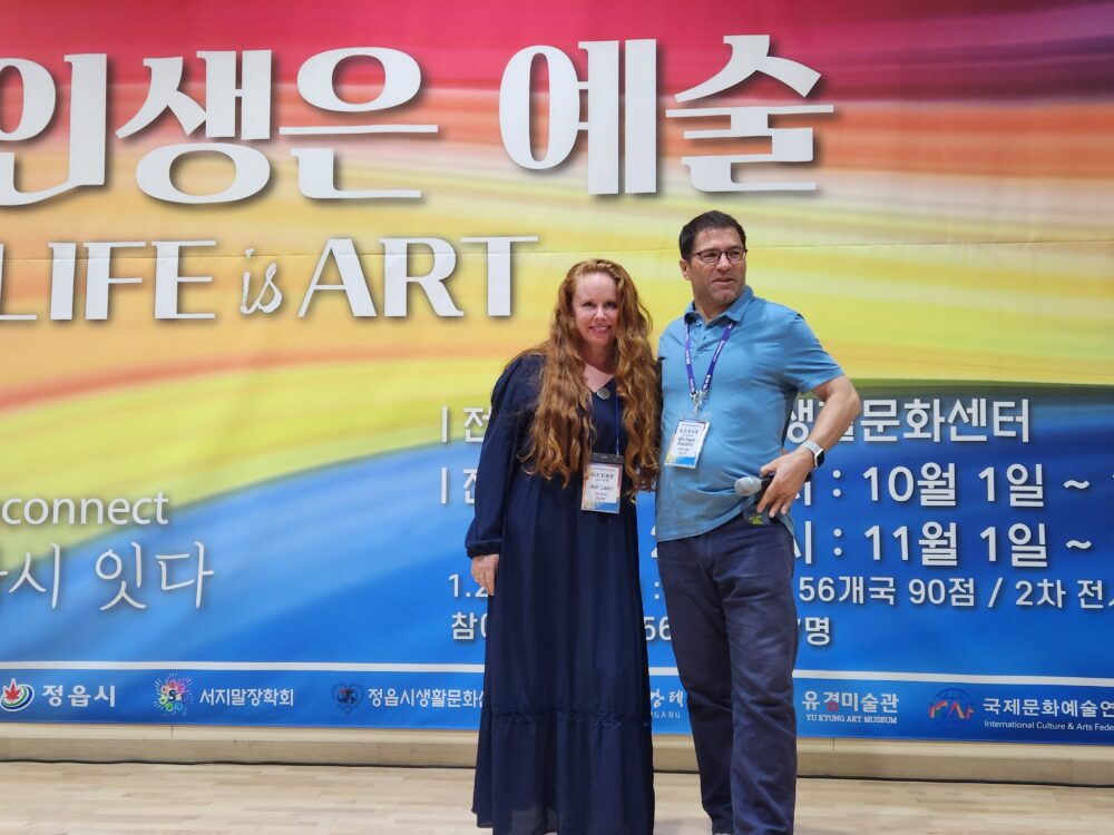 נבחרת ישראל בפסטיבל בדרום קוריאה (צילום: גו יונג)
