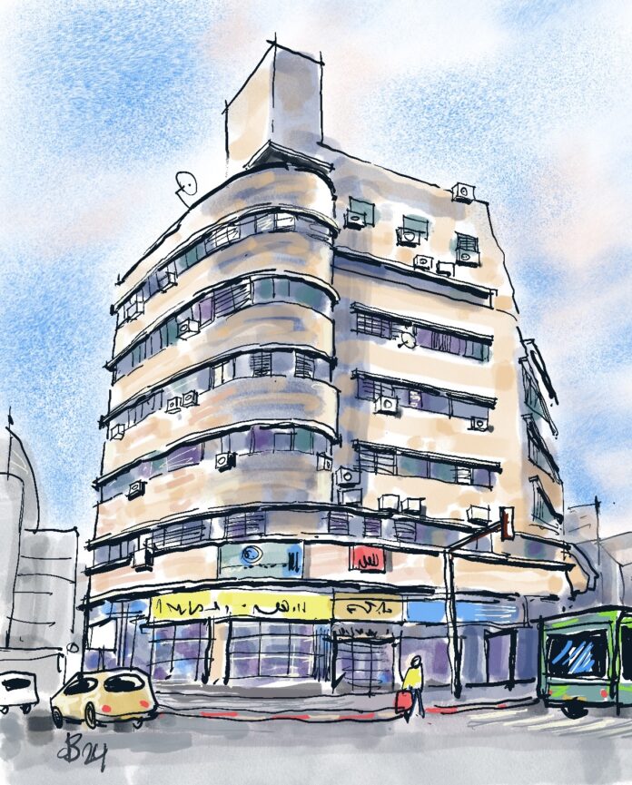 Бейт Салим Бей Салам, улица Шибат Цион, 1 - Хайфа (Иллюстрация: доктор Дэвид Бар Он)