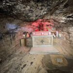 המערה במנזר הכרמליתים – חיפה – 2024 (צילום: ירון כרמי)