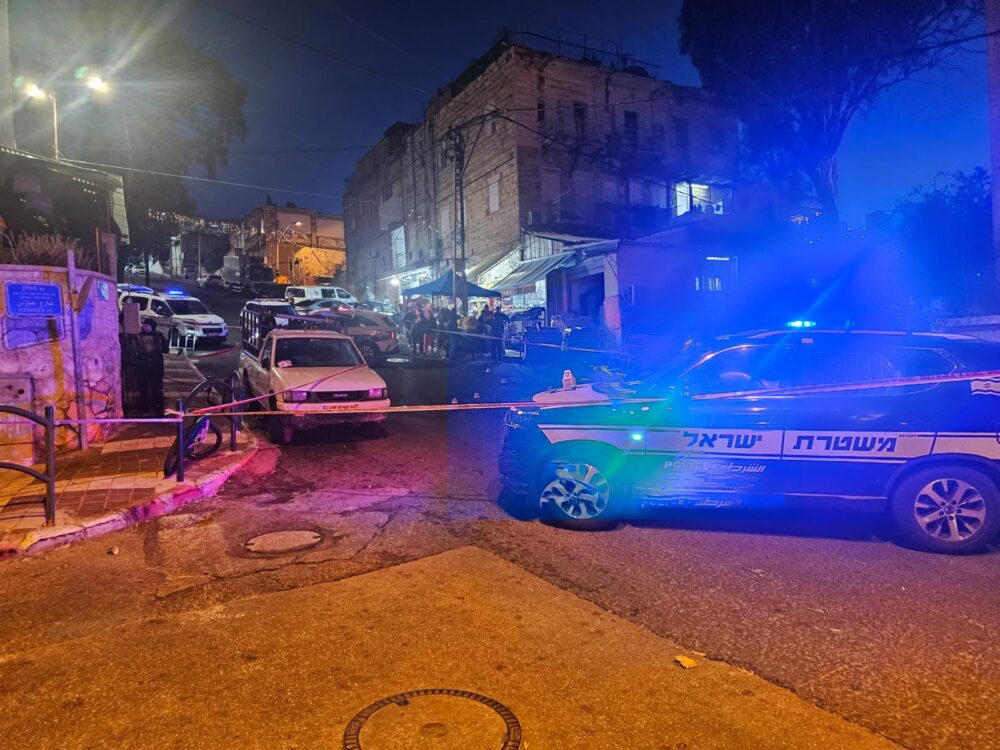 ירי בחיפה (צילום: משטרת ישראל)