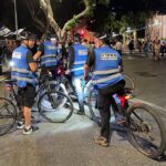יחידת האופניים של משטרת ישראל – חיפה (צילום: ירון כרמי)