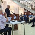 טקס הענקת אות ההגנה ואות על"ה לשני לוחמים דרוזים בבית ההגנה בחיפה, 14.6.24 (צילום: יעל הורוביץ)