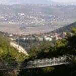 נשר, הגשר התלוי (צילום: ארכיון קק"ל)