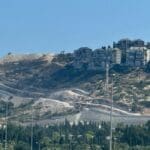 השכונות הכלואות בחיפה – פריצת כביש משכונת כבביר לנווה דוד (צילום: ירון כרמי)