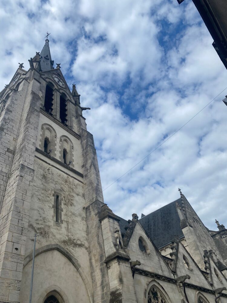 מגדל של כנסיה - עמק הלואר - צרפת (צילום: תמי גולדשטיין)