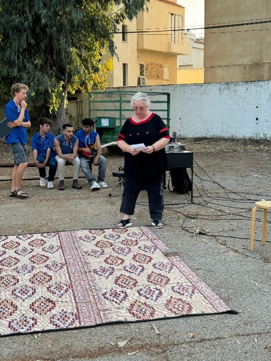 טקס יום הזיכרון המסורתי בקן השומר הצעיר בקריית חיים