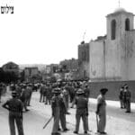 המשטרה בפריסה בוואדי • צילום:אוסקר טאובר (*)