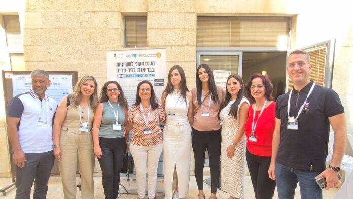 נציגי כללית מחוז חיפה וגליל מערבי בכנס שיוויוניות בבריאות בפריפריה (צילום: כללית)