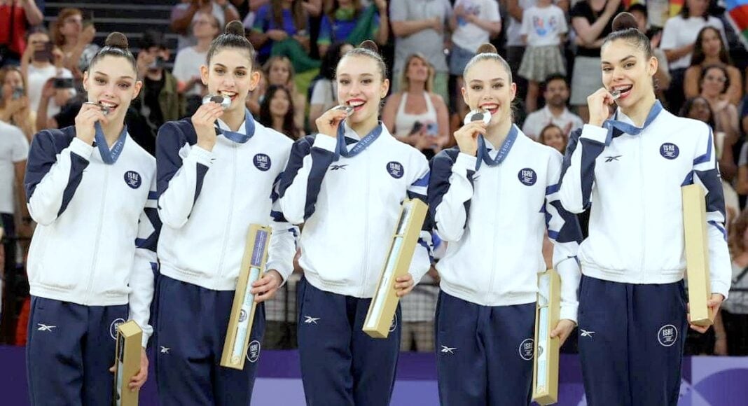 אולימפיאדה: מדליית כסף לסינדרלה מנווה דוד שני בקנוב (צילום: עודד קרני - הוועד האולימפי בישראל)