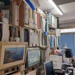 בבית צבי ועליזה שקולניק – חדר עבודה (צילום: רחלי אורבך)