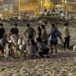 הכנה לגיוס – בני נוער מתאמנים – חוף הסטודנטים – חיפה (צילום: ירון כרמי)