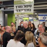 שר הביטחון יואב גלנט ביקר את הפצועים בבית החולים רמב"ם בחיפה (צילום: דוברות רמב"ם)