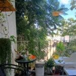 בבית ניקה קושניר – מרפסת הבית (צילום: רחלי אורבך)