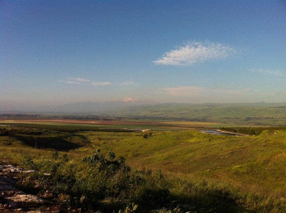 תצפית לחרמון מהרי נפתלי. (צילום: יניב ספראי)