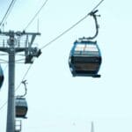 הרכבלית – רכבל מהצ'ק פוסט לאוניברסיטת חיפה (צילום: ירון כרמי)