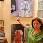 אירית פלץ – פיסול, ציור ואתגרי החיים (צילום: רחלי אורבך)