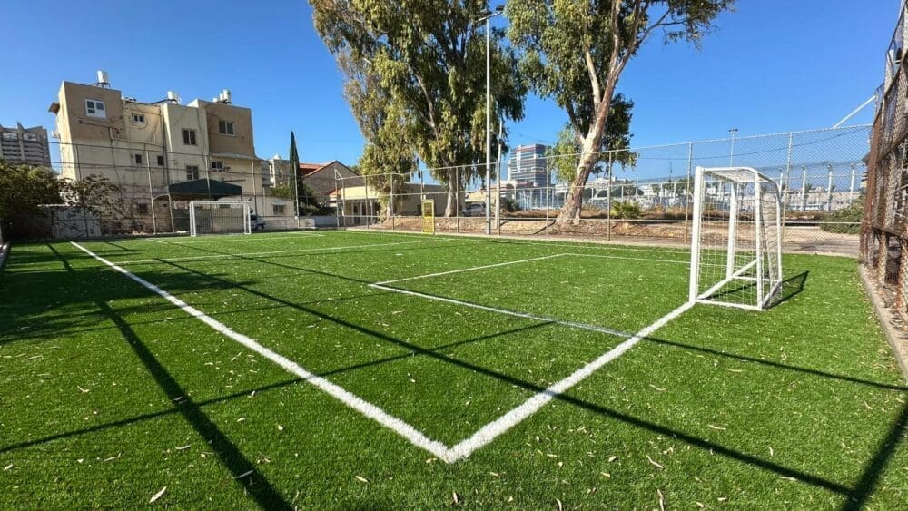 מגרש כדורגל אל עתיקה (צילום: עיריית חיפה)