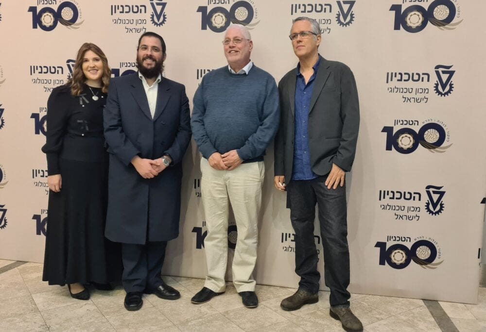 בהקרנת הבכורה של סרט הדוקו לרגל 100 שנה לטכניון (צילום: יעל הורוביץ)