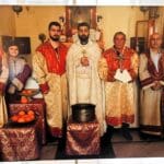 כנסיות וקהילות נוצריות בחיפה – תקריב תמונה מתוך תצוגת הקהילה הארמנית בעיר חיפה (צילום: רחלי אורבך)