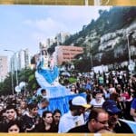 כנסיות וקהילות נוצריות בחיפה – תמונה מתצוגת קהילת סנט ג'וזף הלטינית, חיפה (צילום: רחלי אורבך)