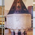 כנסיות וקהילות נוצריות בחיפה – פריט מתוך תצוגת הכנסייה האנגליקנית בחיפה (צילום: רחלי אורבך)