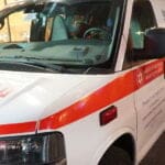 אמבולנס של מד"א (צילום: ירון כרמי)