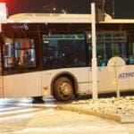 מטרונית של חברת סופרבוס – רחוב העצמאות (צילום: ירון כרמי)