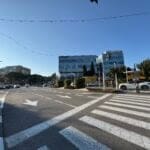 מרכז הכרמל וברקע – האודיטוריום (צילום: ירון כרמי)