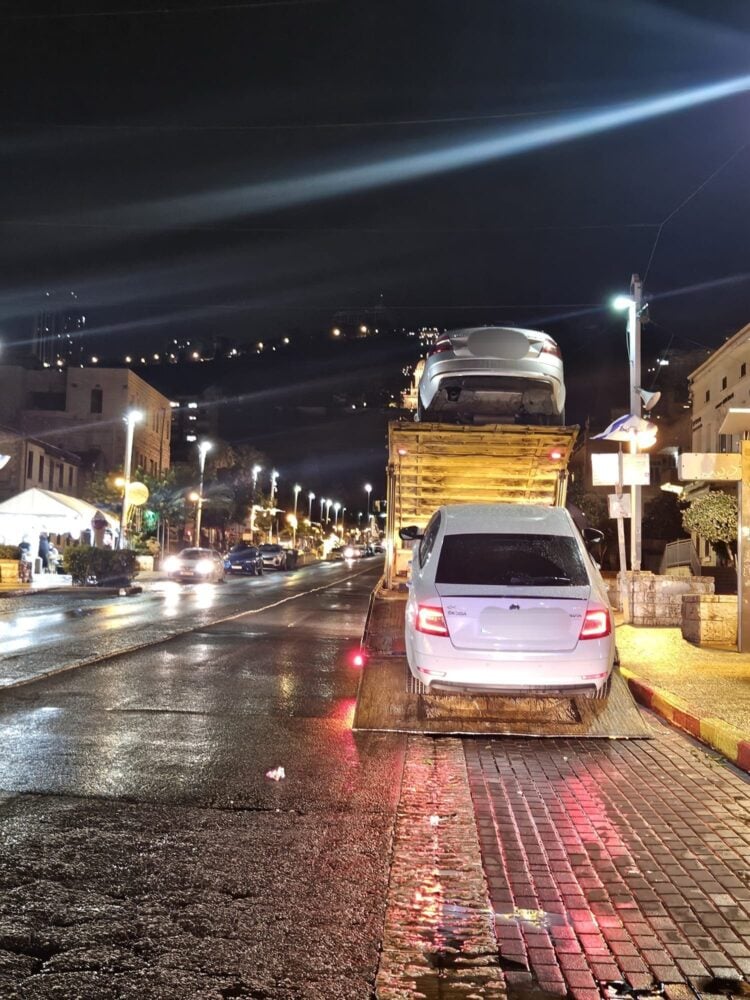 דוחות תנועה, גרירות, השבתות ועיכובים • סוף שבוע 10-11/1/25 (צילום: משטרת ישראל)