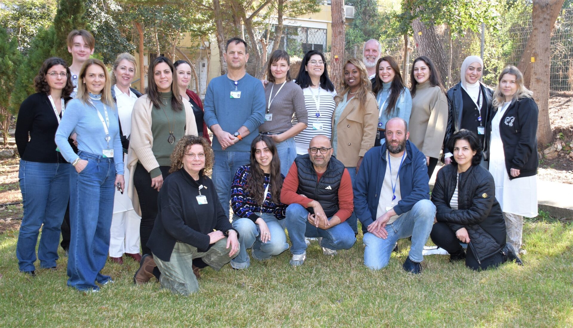 צוות מעבדה ומכון גנטי כרמל (צילום: מרכז רפואי כרמל)