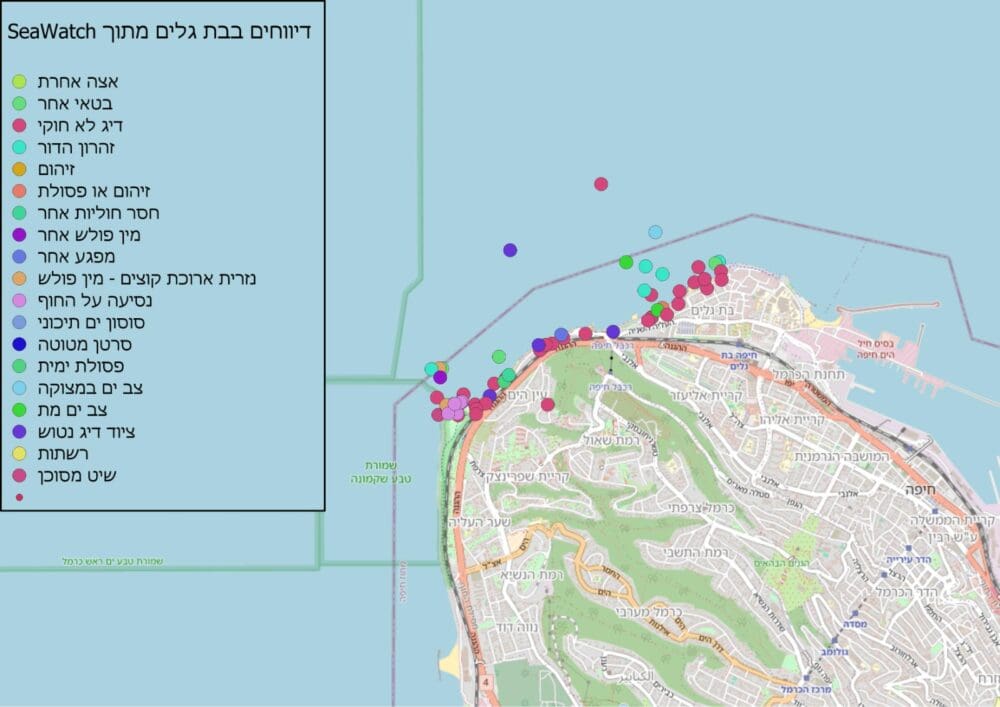 מפת דיווח