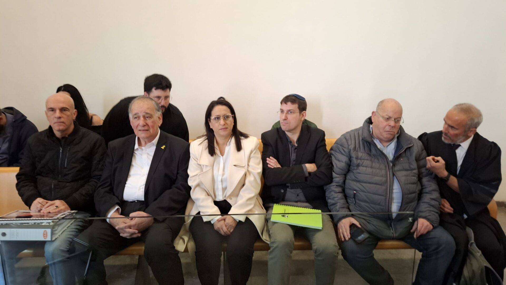 דיון בבית המשפט בחיפה – להורות למדינה לקיים את התחייבותה לשיקוע מסילת הרכבת (צילום: סמר עודה - כרנתינג'י)