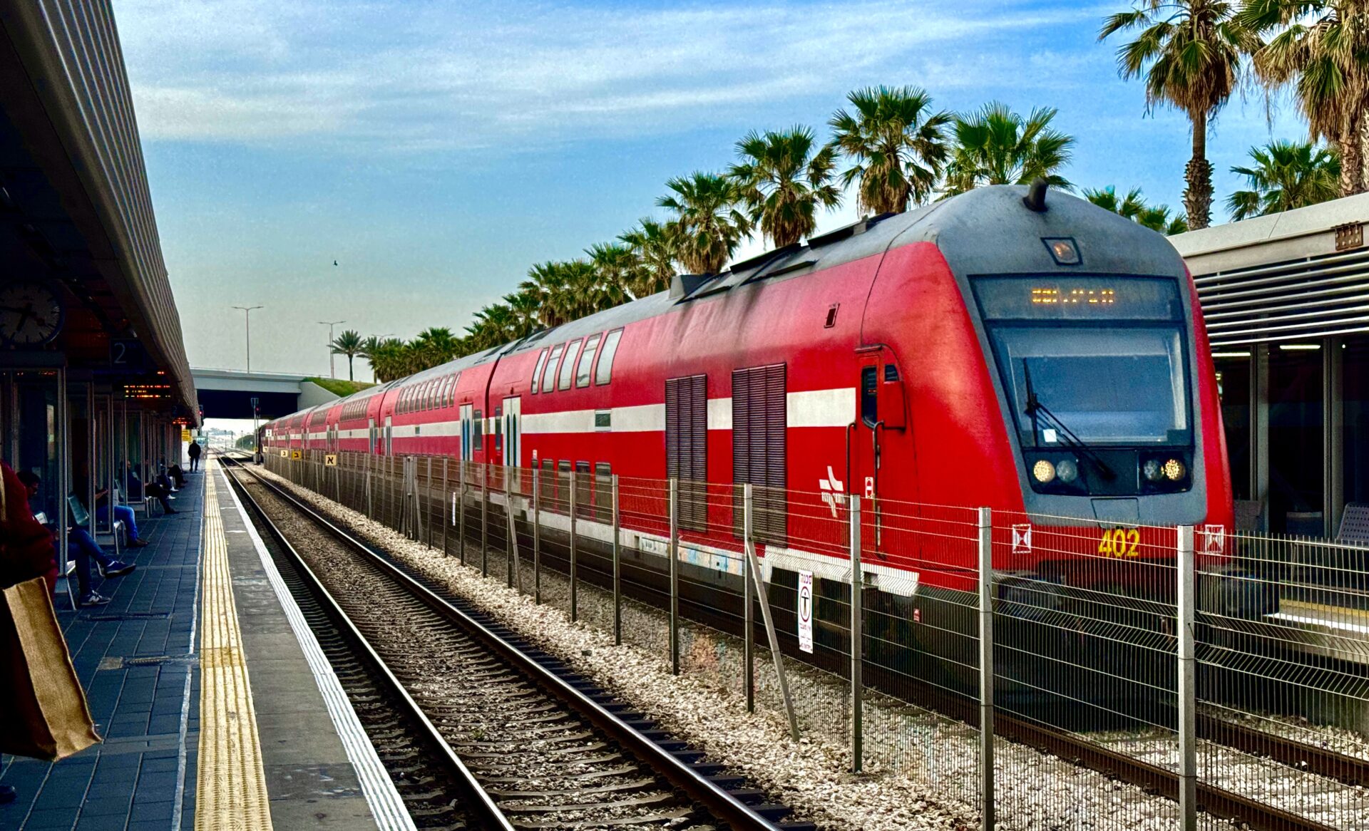 רכבת ישראל (צילום: ירון כרמי)