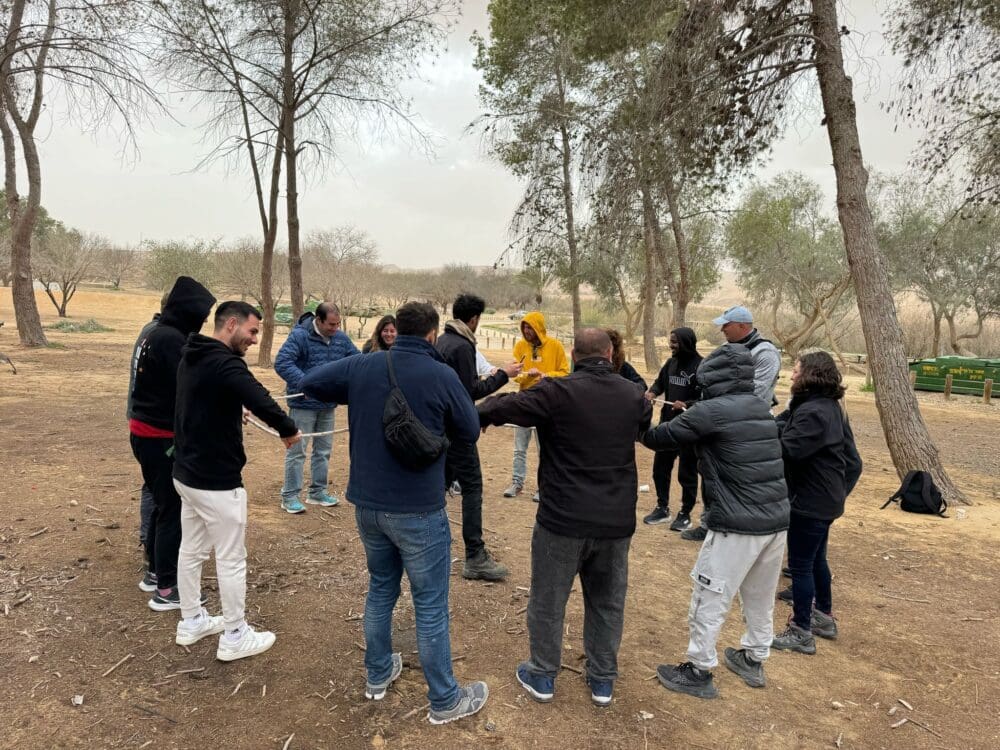 פצועי צה"ל מבית הלוחם בחיפה (צילום: מסע ישראלי)