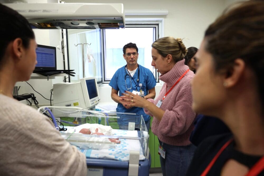 הפגייה של רמב"ם במקום הראשון (צילום :הקריה הרפואית רמב"ם)