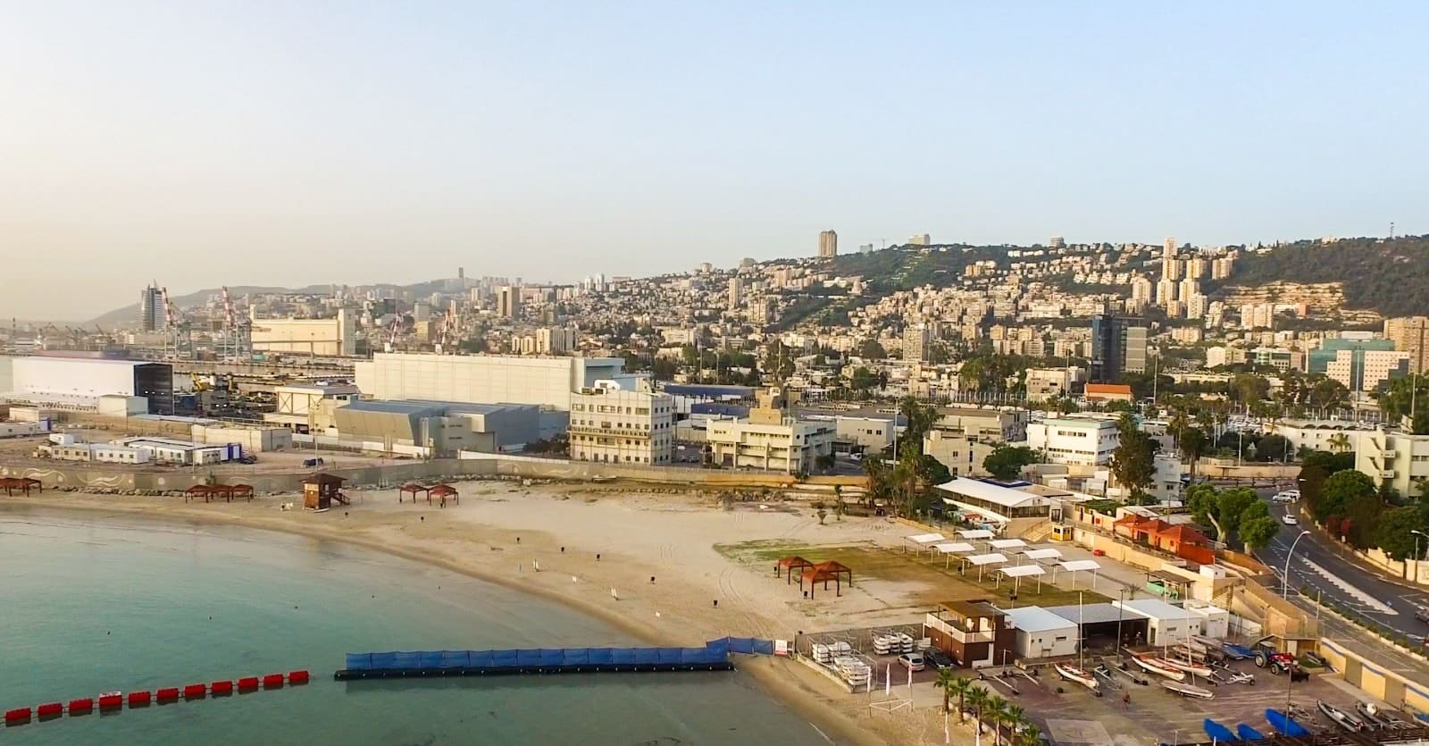 החוף השקט (צילום ארכיון: עיריית חיפה)