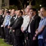 טקס יום הזכרון לחללי מערכות ישראל ונפגעי פעולות האיבה – חיפה – 29/4/25 (צילום: שרון לייבל)