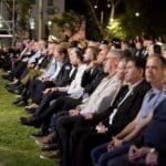 טקס יום הזכרון לחללי מערכות ישראל ונפגעי פעולות האיבה – חיפה – 29/4/25 (צילום: שרון לייבל)