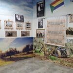 המרכז הטכנולוגי הדרוזי הראשון – מתצוגת חדר המפגשים במעלה הדרך (צילום: רחלי אורבך)
