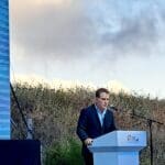 המרכז הטכנולוגי הדרוזי הראשון – מנחה הטקס: דני קושמרו (צילום: רחלי אורבך)