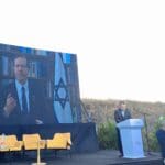 המרכז הטכנולוגי הדרוזי הראשון – ברכת  יצחק הרצוג, נשיא מדינת ישראל (צילום: רחלי אורבך)