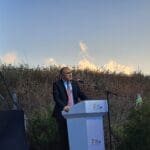 המרכז הטכנולוגי הדרוזי הראשון – ברכת פרופ' תא"ל במיל. טאריף בדר (צילום: רחלי אורבך)