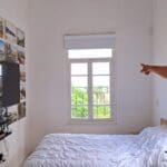 בבית יוסי קורי – הנוף הניבט מחדר השינה (צילום: רחלי אורבך)