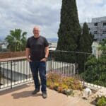 יוסי קורי – בגג הירוק של חיפה (צילום: רחלי אורבך)