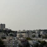 חיפה – הכרמל המערבי – עומס חום ואביך – התחזית – שבת 17/5/25 (צילום: ירון כרמי)