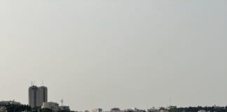 חיפה - הכרמל המערבי - עומס חום ואביך - התחזית - שבת 17/5/25 (צילום: ירון כרמי)