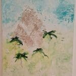 בבית חן שלו – ציור מתקופת האשפוז (צילום: רחלי אורבך)