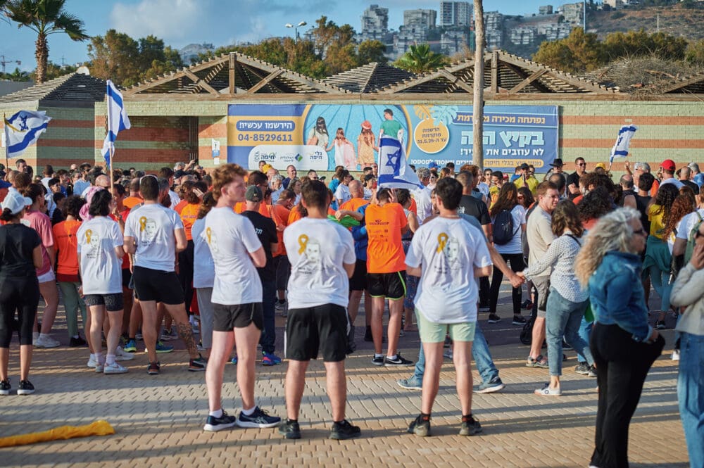 600 ימים למלחמת חרבות ברזל ולמען השבת מתן אנגרסט ושאר החטופים (צילום: שרון לייבל)
