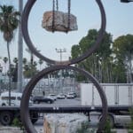 הכניסה לאיזור התעשייה תל חנן בעיר נשר (צילום :שרון לייבל)