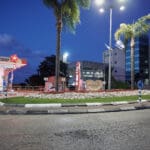 כיכר ההתנדבות בתל חנן נשר (צילום :שרון לייבל)